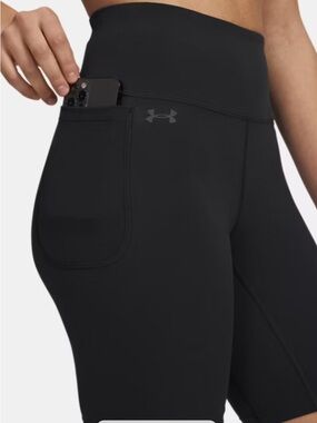 Under Armour Black High-Waist Pocket Workout Leggings NWOT xs